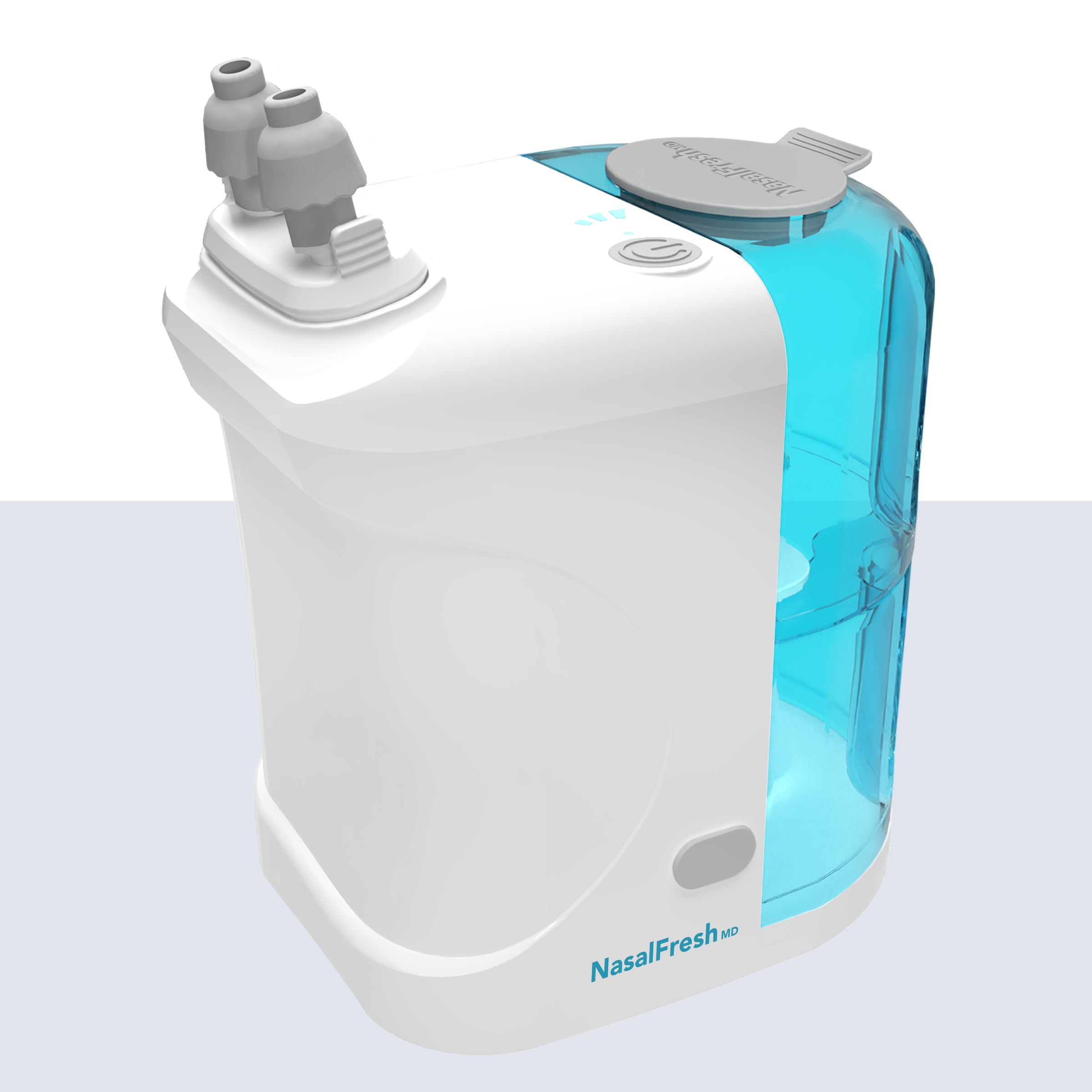 A purple portable mini washing machine with lid.