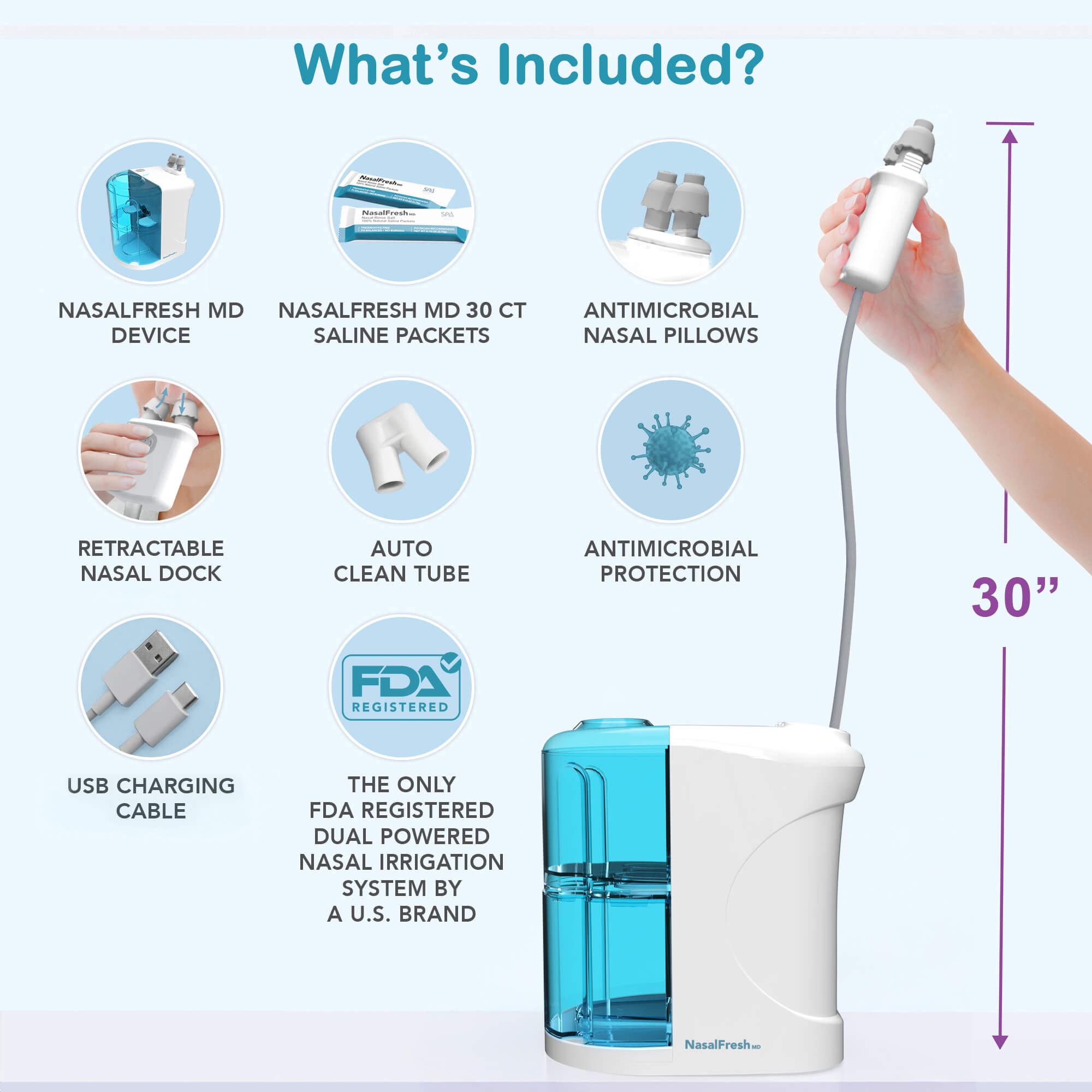 A purple portable mini washing machine with lid.