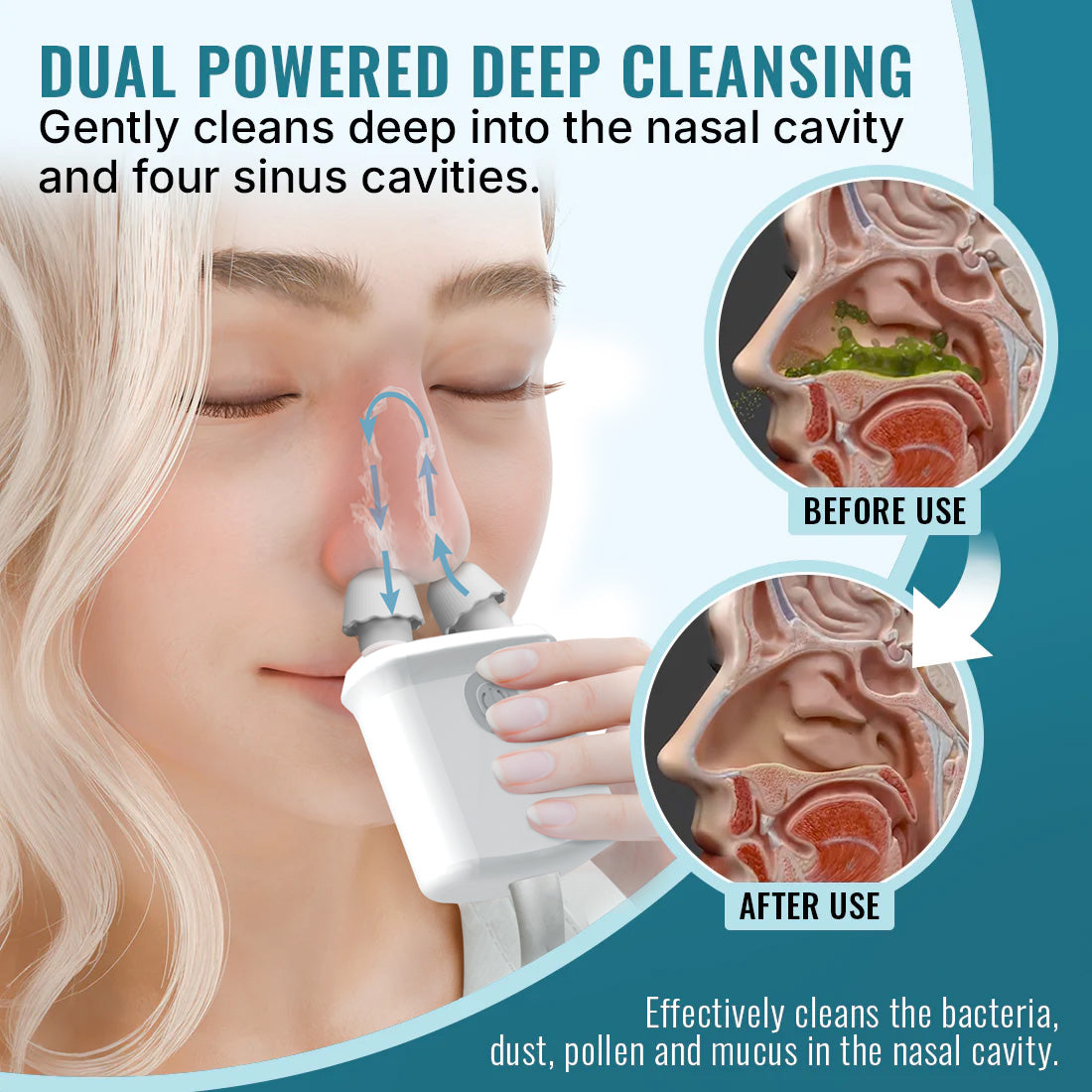 Sinus Rinse Small Machine NasalFresh MD